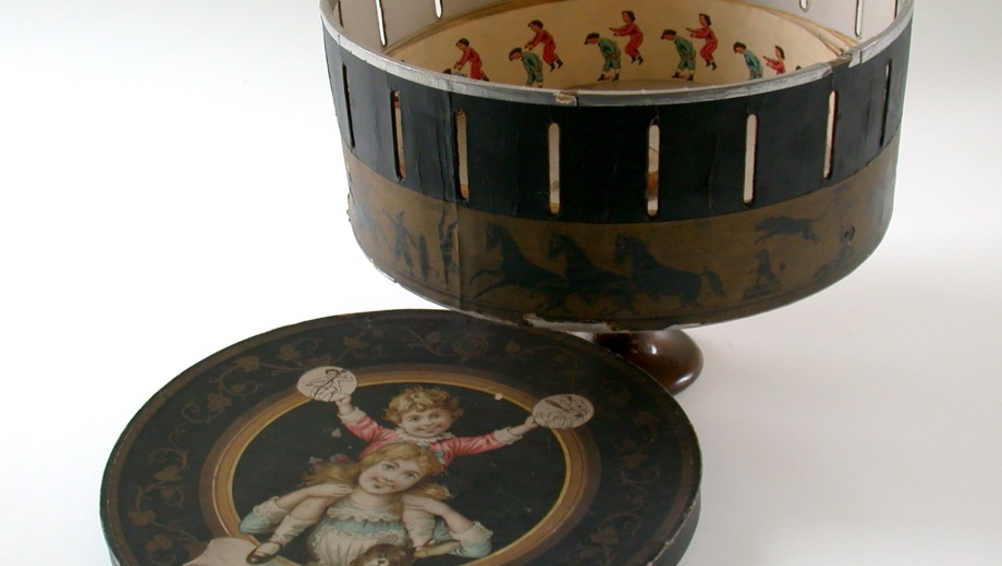 The zoetrope is one of the artifacts of nineteenth-century visual culture that Amanda Shubert will discuss in her course Realism or Illusions of the Real.