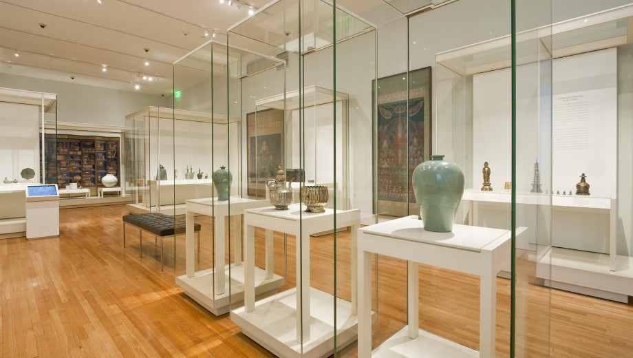 The Arts of Korea gallery at the Museum of Fine Arts, Boston