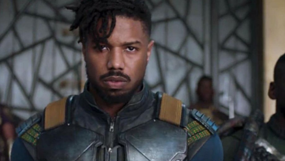 Killmonger from the Black Panther movie